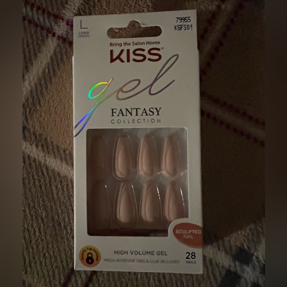 Kiss Gel Fantasy Nails, NIB